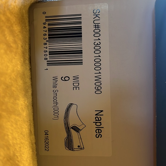 White KLOGS Footwear, M9 wide work shoes